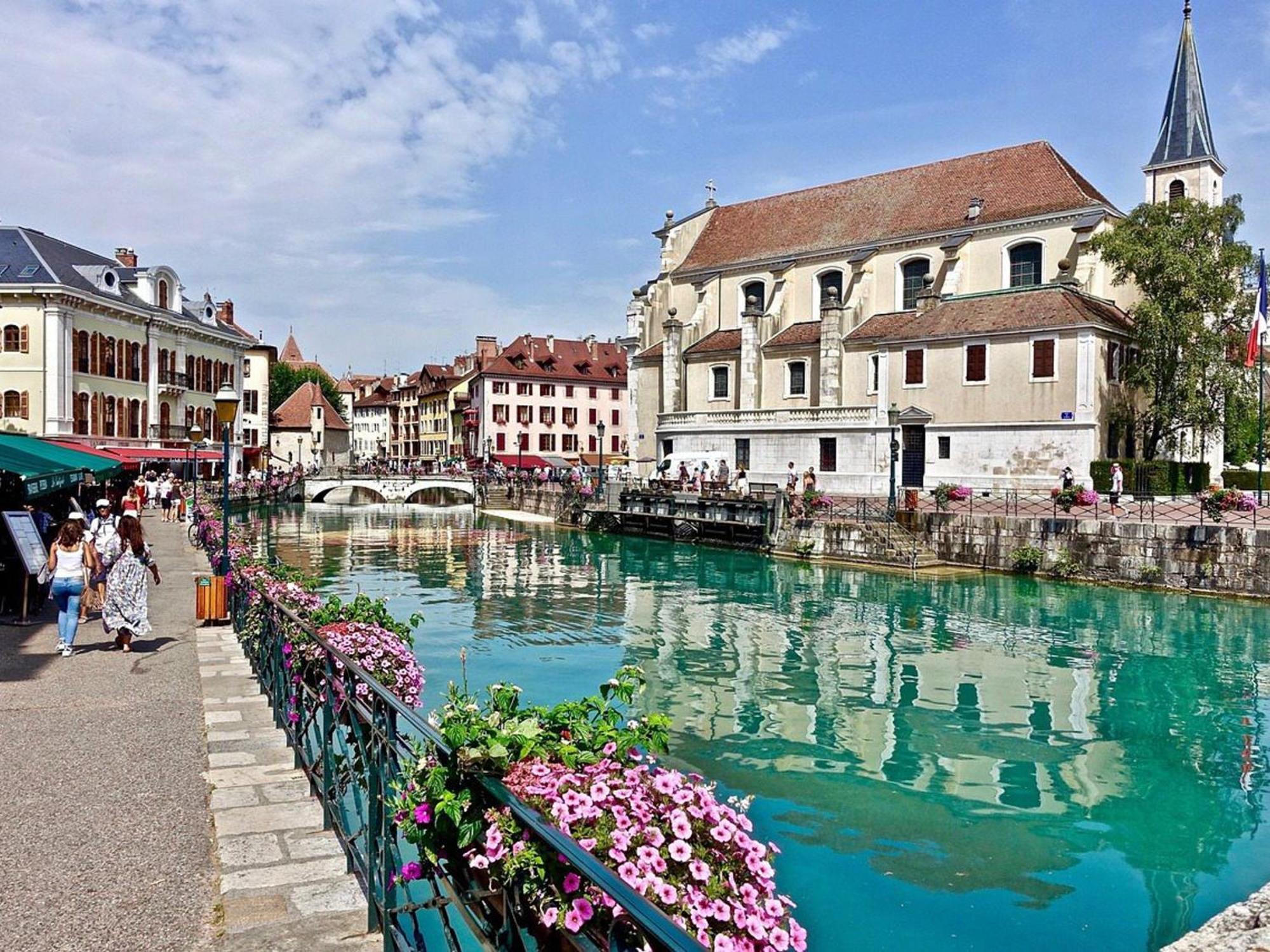Charmant T3 Renove En Centre-Ville D'Annecy Avec Balcon, Ascenseur Et Parking Prive - Fr-1-432-83 Eksteriør billede